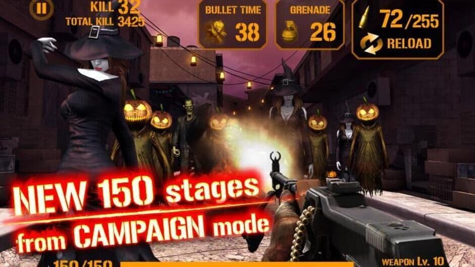 Скриншот 3 из Gun Zombie: Halloween