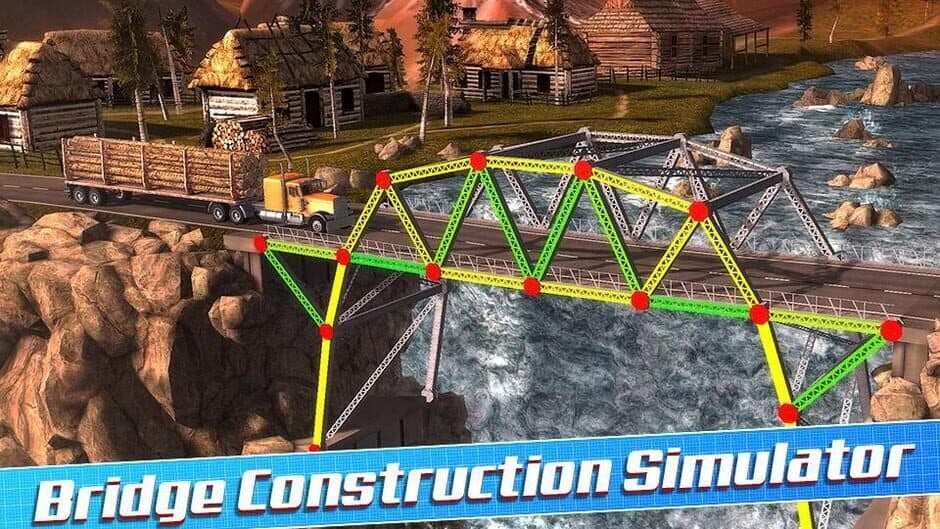 Скриншот 4 из Bridge Construction Simulator