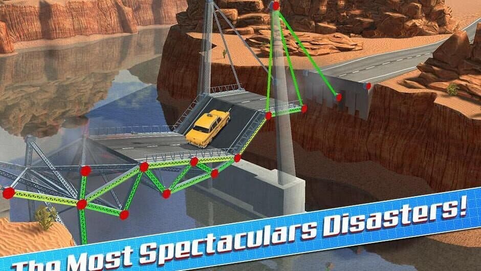 Скриншот 1 из Bridge Construction Simulator