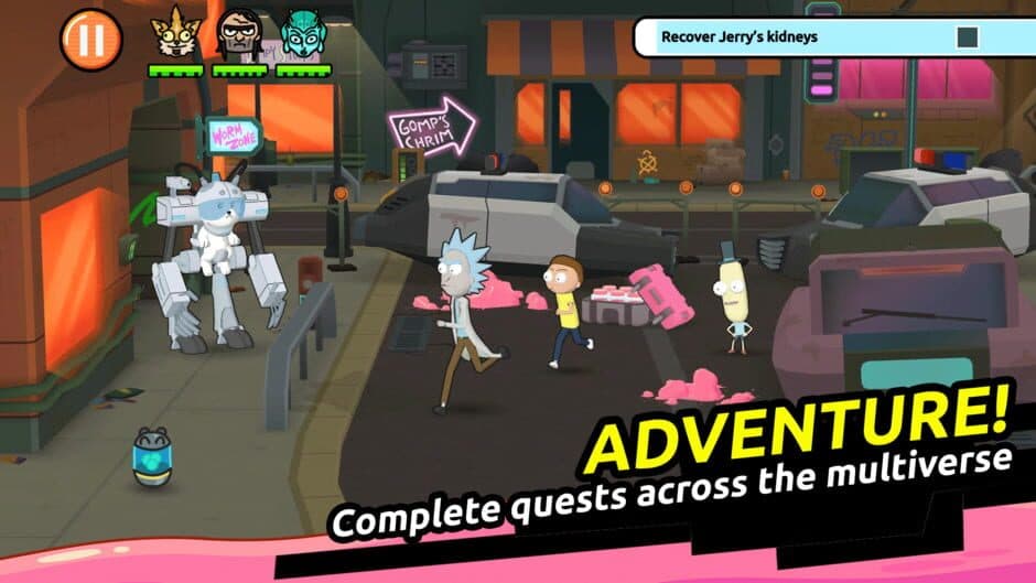 Скриншот 2 из Rick and Morty: Clone Rumble