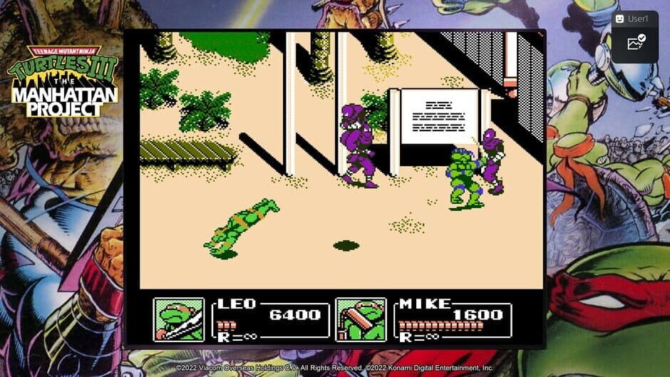 Скриншот 3 из Teenage Mutant Ninja Turtles: The Cowabunga Collection