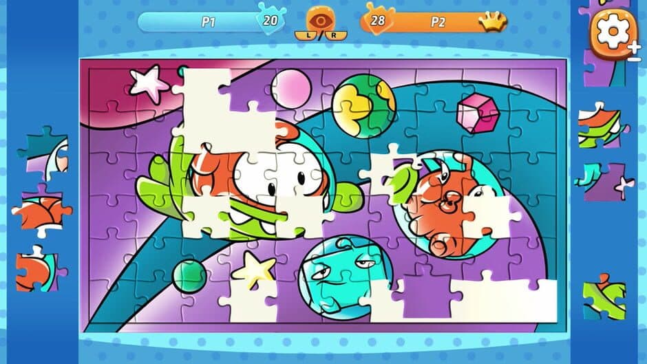 Скриншот 1 из Om Nom: Coloring, Toons & Puzzle