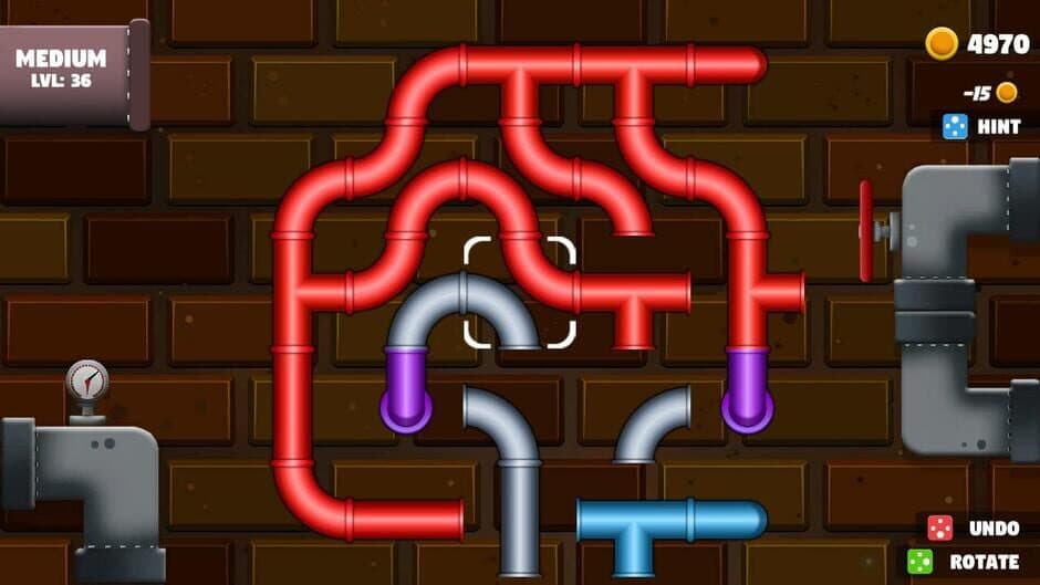 Скриншот 4 из Pipes Master