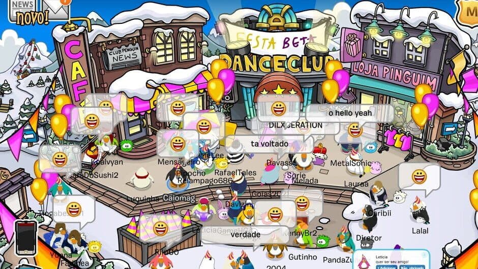 Скриншот 1 из Club Penguin Brasil