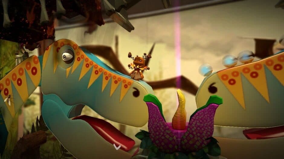 Скриншот 4 из LittleBigPlanet: Sackboy's Prehistoric Moves