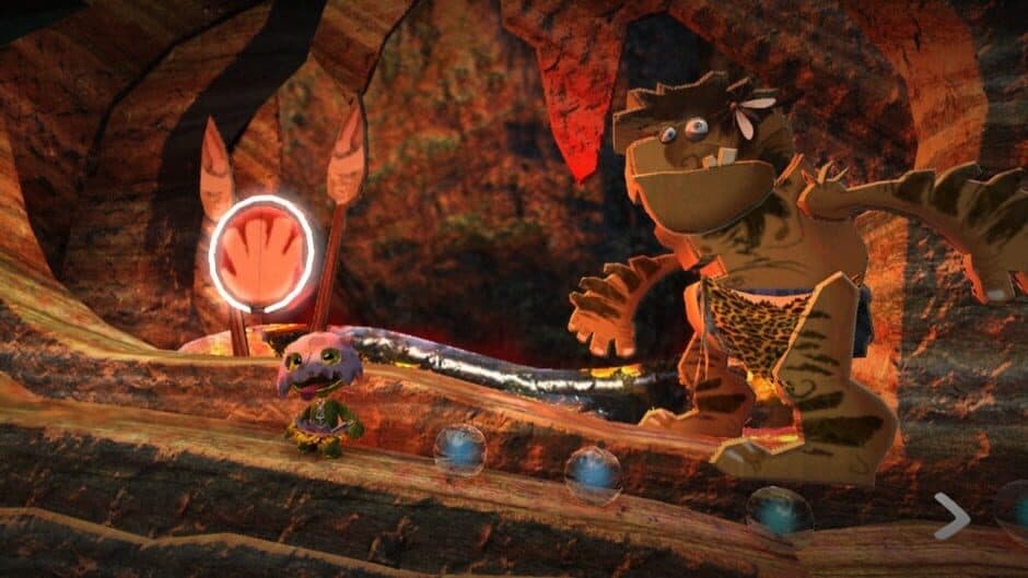 Скриншот 3 из LittleBigPlanet: Sackboy's Prehistoric Moves