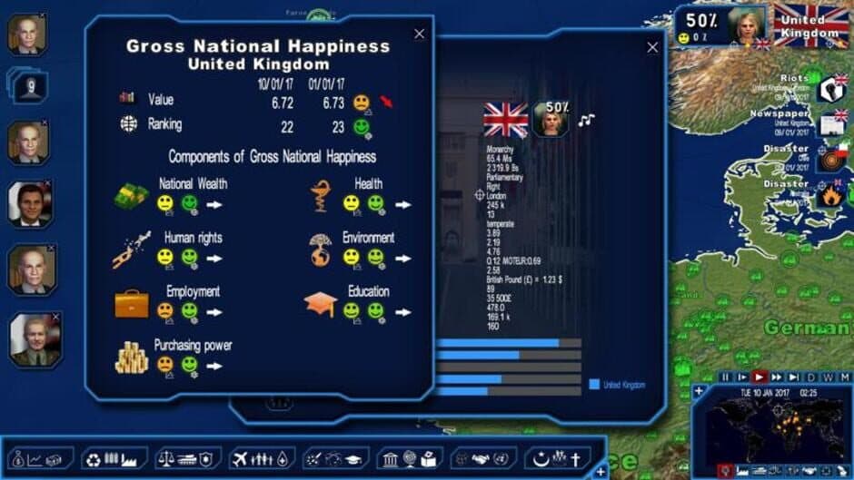 Скриншот 2 из Power & Revolution: Geo-Political Simulator 4