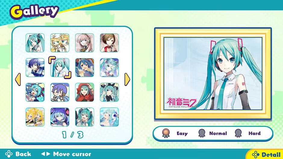 Скриншот 4 из Hatsune Miku Jigsaw Puzzle