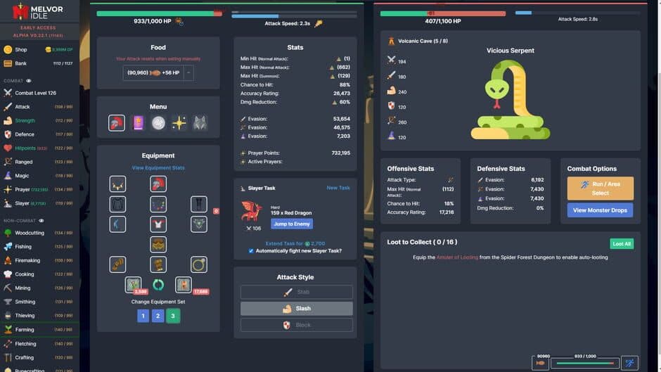Скриншот 12 из Melvor Idle