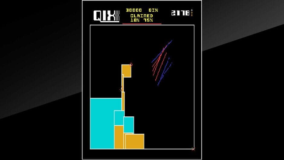 Скриншот 1 из Arcade Archives: Qix