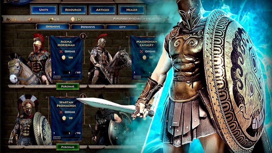 Скриншот 1 из Sparta: War of Empires