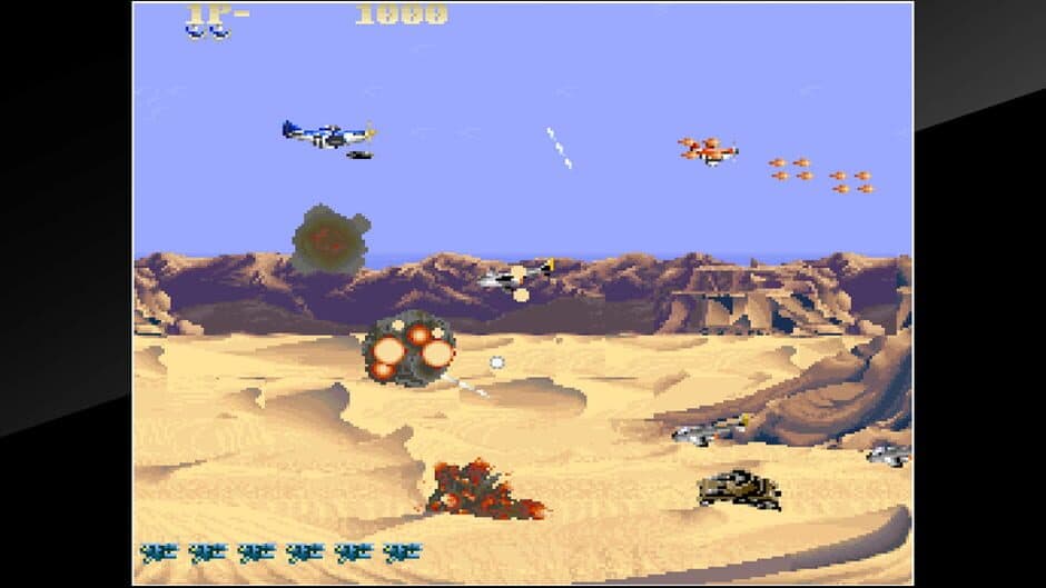 Скриншот 4 из Arcade Archives: USAAF Mustang