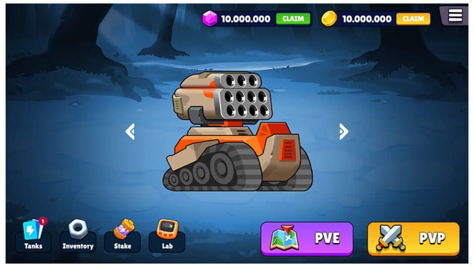 Скриншот 1 из Tank Battle