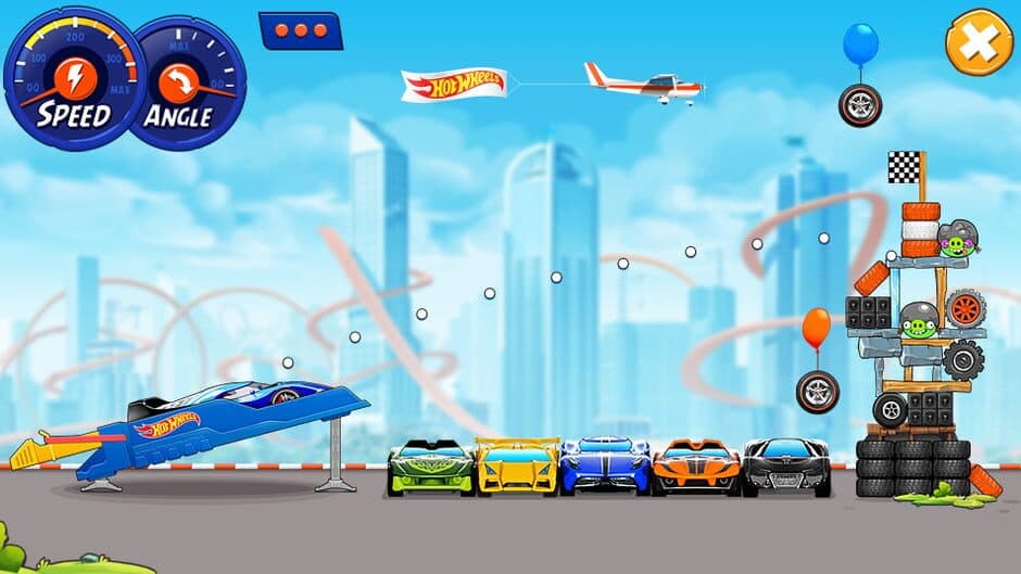 Скриншот 4 из Angry Birds Hot Wheels Smashup