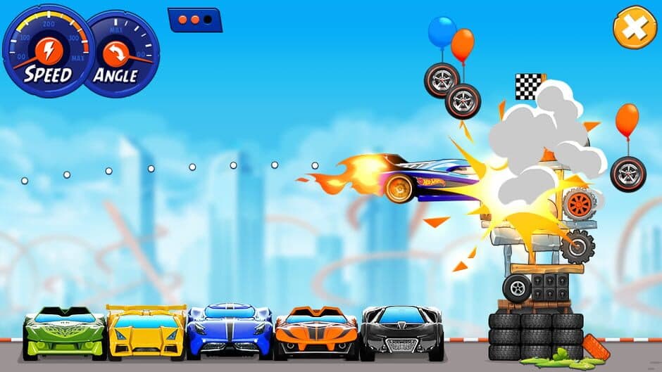 Скриншот 5 из Angry Birds Hot Wheels Smashup