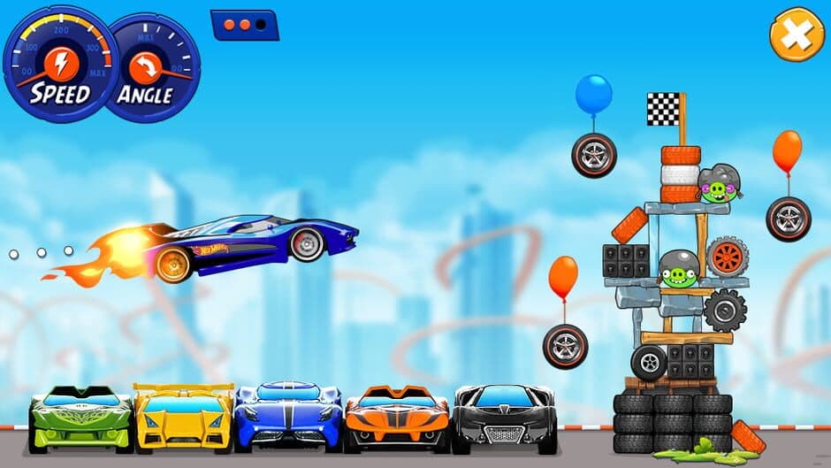 Скриншот 7 из Angry Birds Hot Wheels Smashup
