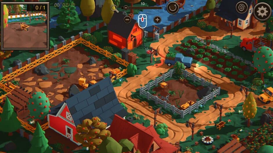 Скриншот 4 из Hidden Farm Top-Down 3D