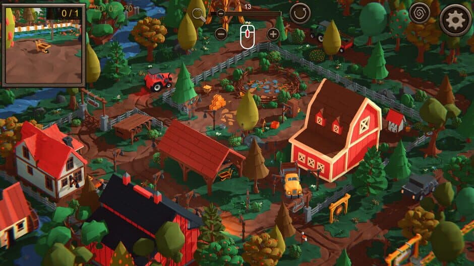 Скриншот 5 из Hidden Farm Top-Down 3D