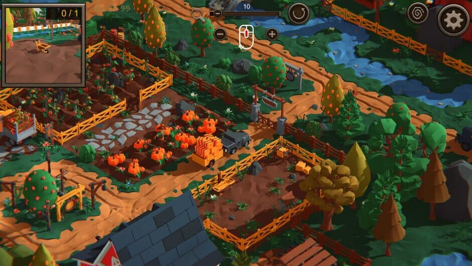 Скриншот 1 из Hidden Farm Top-Down 3D