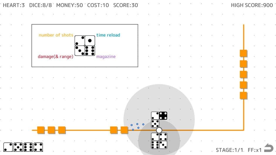 Скриншот 3 из Quad Dice Defence