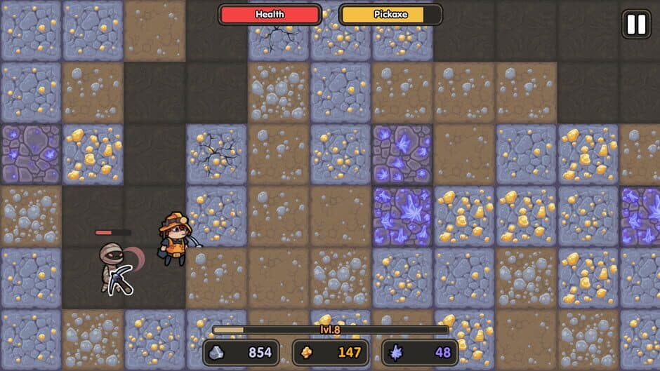 Скриншот 4 из Golden Mine Pickaxe 2: Mummy Tombs
