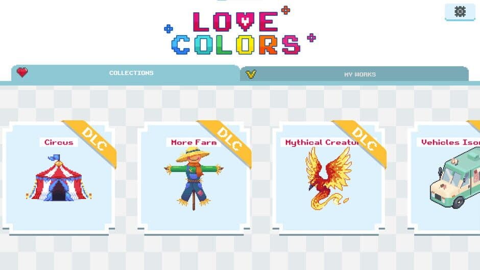 Скриншот 2 из Love Colors: Pixel Seasons