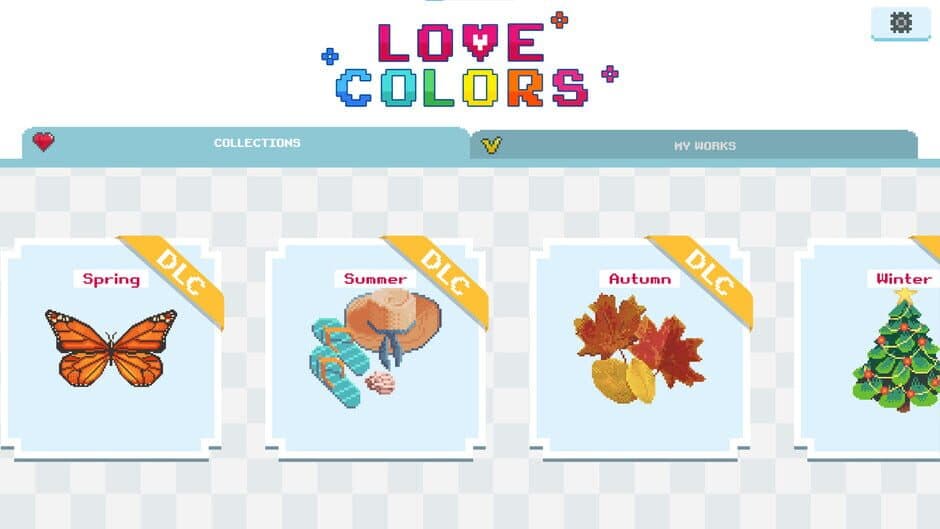 Скриншот 4 из Love Colors: Pixel Seasons