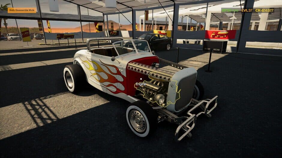 Скриншот 12 из Car Mechanic Simulator 2021: Hot Rod Remastered