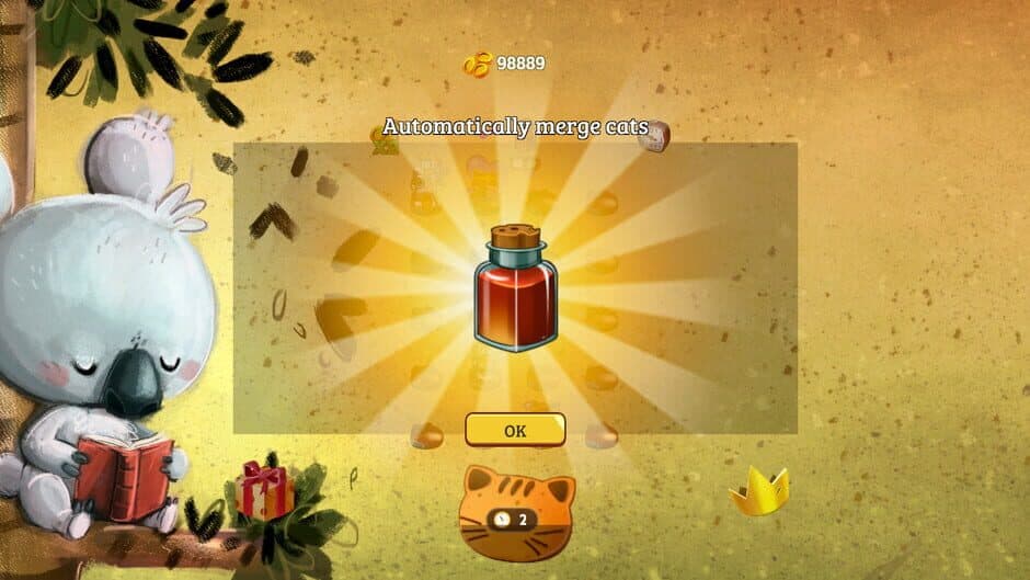 Скриншот 2 из Merge Cats: Idle Game