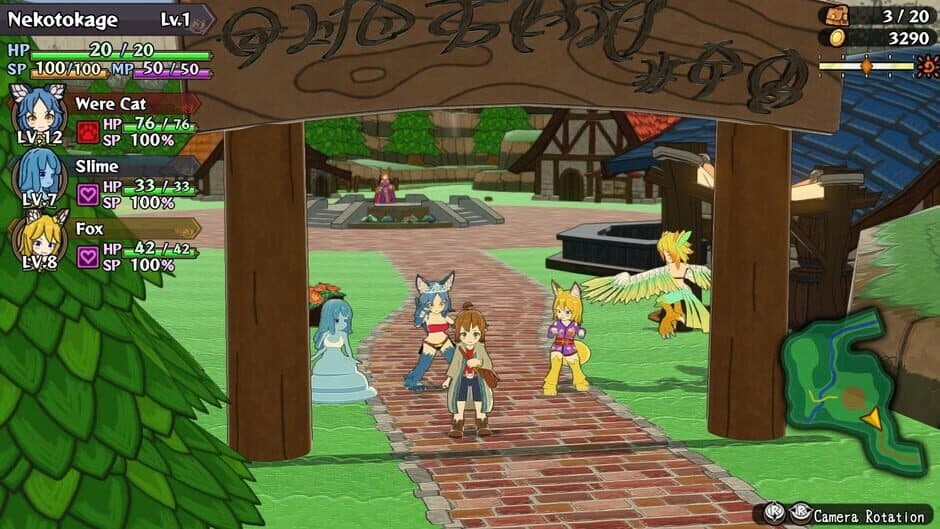 Скриншот 1 из Monster Girls and the Mysterious Adventure 2