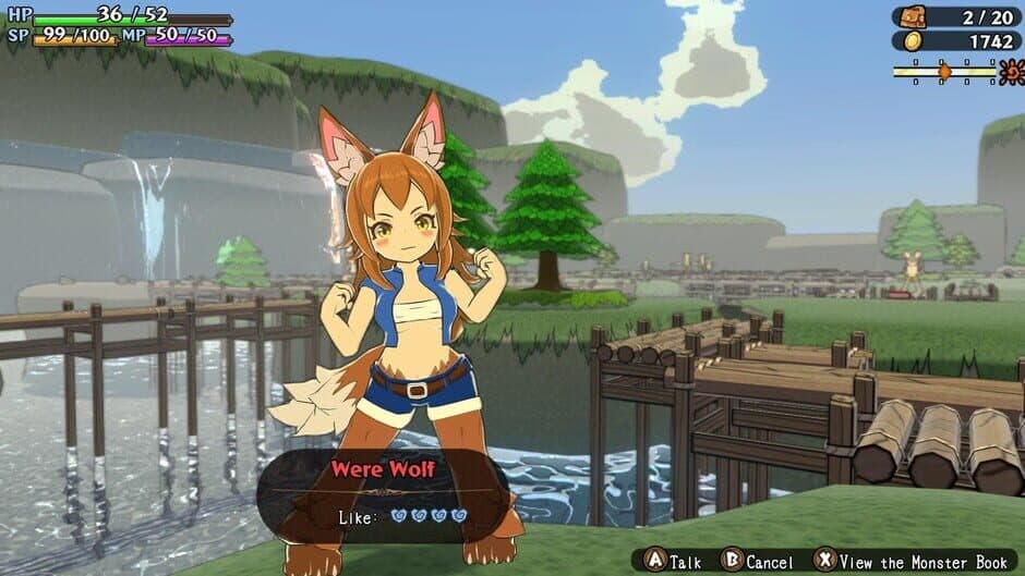 Скриншот 5 из Monster Girls and the Mysterious Adventure 2