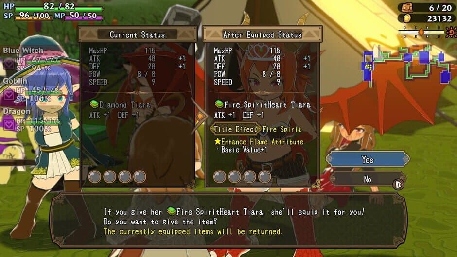 Скриншот 7 из Monster Girls and the Mysterious Adventure 2