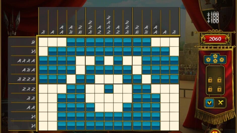 Скриншот 1 из Fill & Cross: Royal Riddles