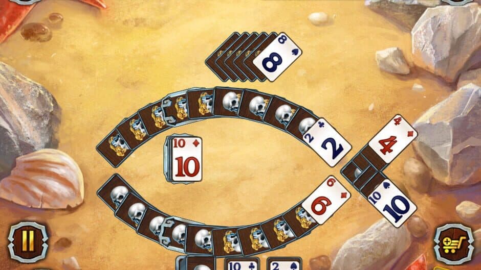 Скриншот 3 из Pirate Solitaire 2