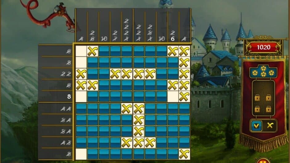 Скриншот 4 из Fill & Cross: Royal Riddles