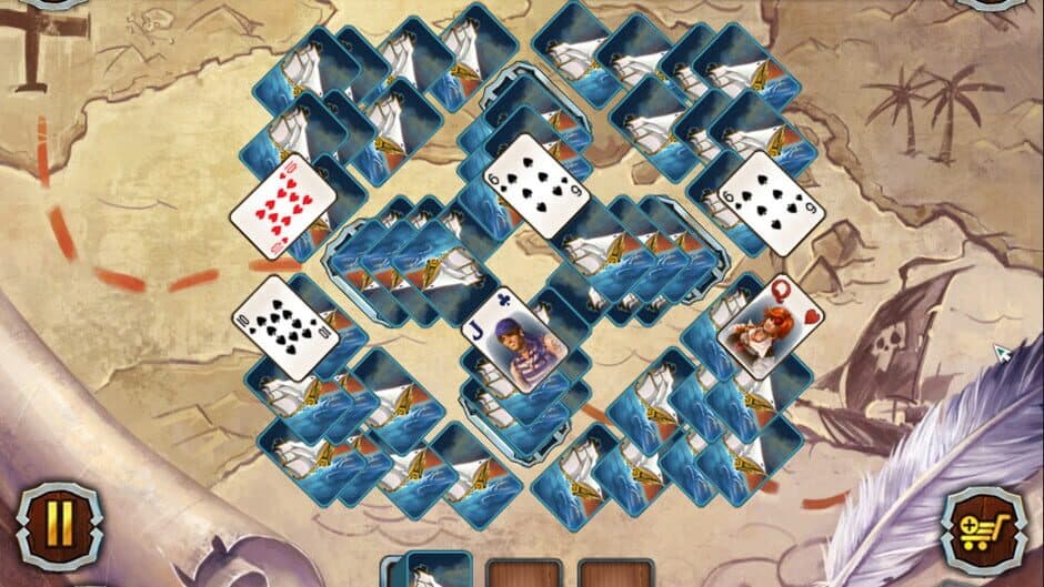 Скриншот 5 из Pirate Solitaire 2