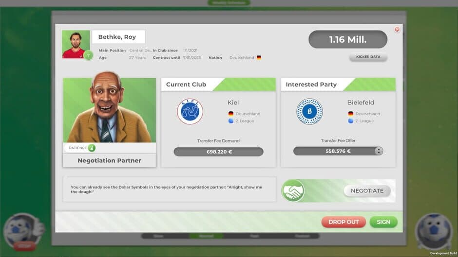 Скриншот 9 из Goal!: The Club Manager