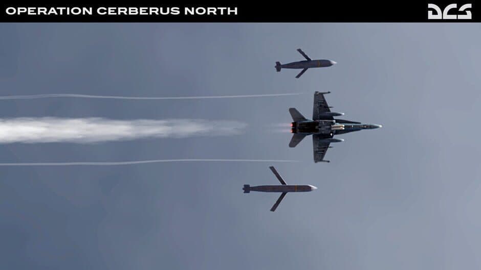 Скриншот 1 из DCS World: F/A-18C Operation Cerberus North by Ground Pounder Sims