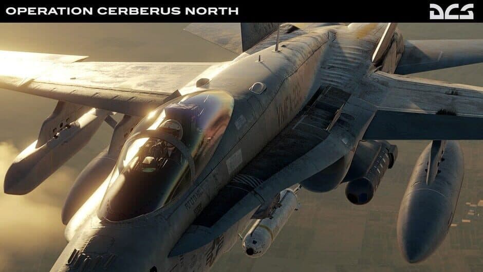 Скриншот 9 из DCS World: F/A-18C Operation Cerberus North by Ground Pounder Sims