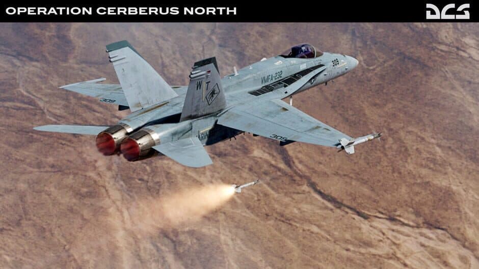 Скриншот 5 из DCS World: F/A-18C Operation Cerberus North by Ground Pounder Sims