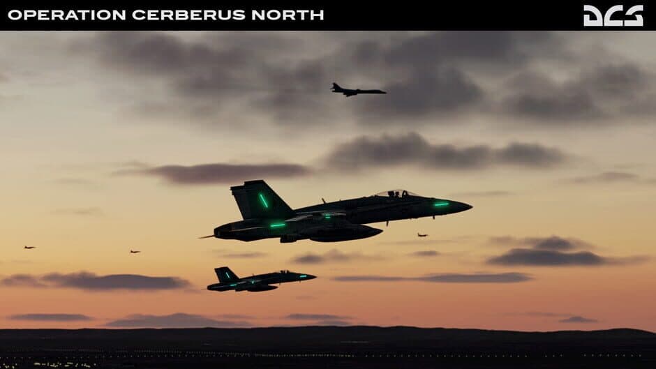Скриншот 12 из DCS World: F/A-18C Operation Cerberus North by Ground Pounder Sims