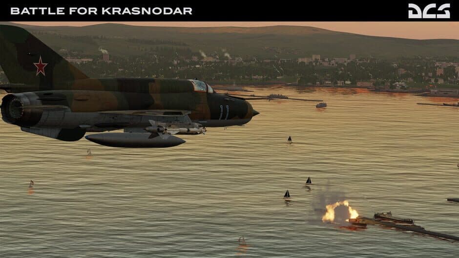 Скриншот 1 из DCS World: MiG-21bis Battle of Krasnodar Campaign
