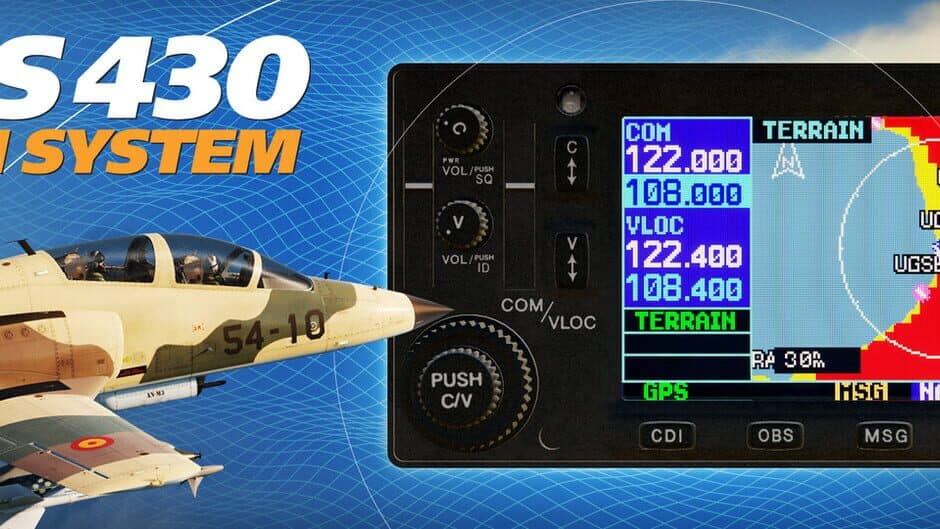 Скриншот 1 из DCS World: NS 430 Navigation System for C-101СС