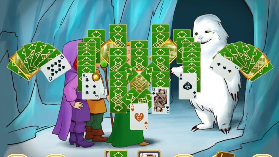 Скриншот 3 из Gnomes Solitaire