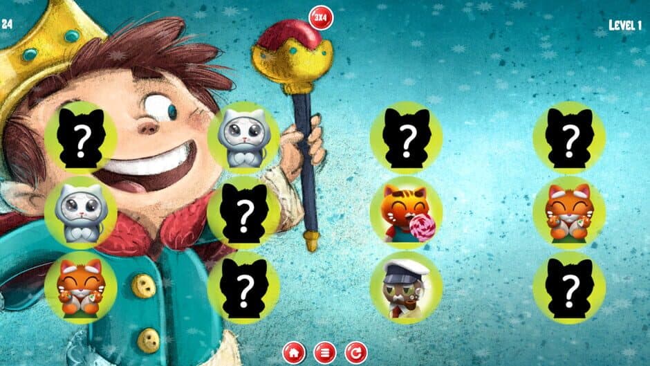 Скриншот 5 из Find the Cats: Memory