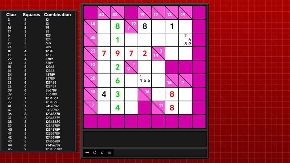 Скриншот 3 из Super Kakuro: Cross Sums