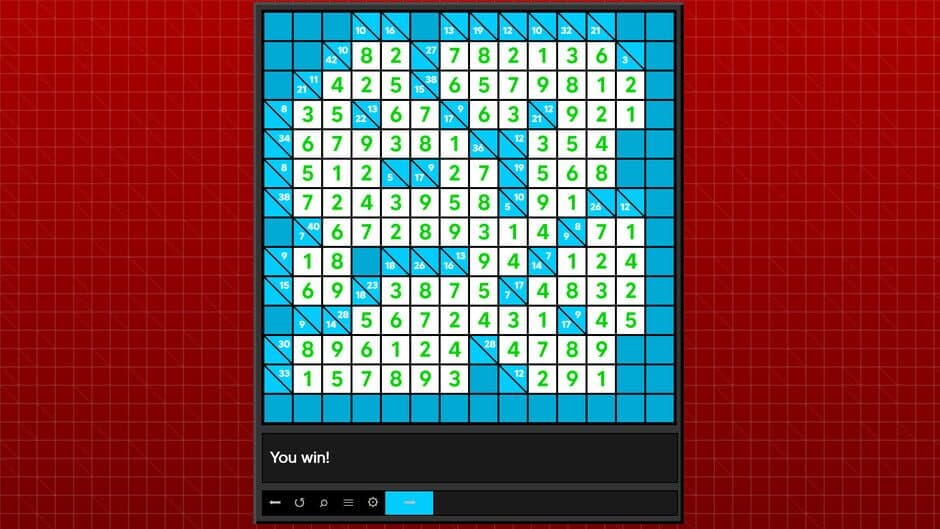 Скриншот 5 из Super Kakuro: Cross Sums