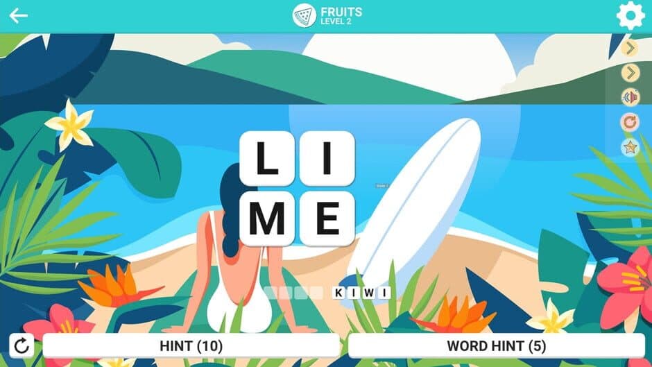 Скриншот 2 из Square Word: Summer Edition