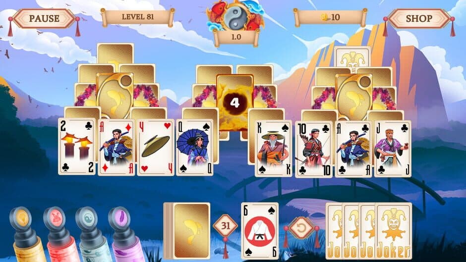 Скриншот 2 из Samurai Solitaire: Threads of Fate