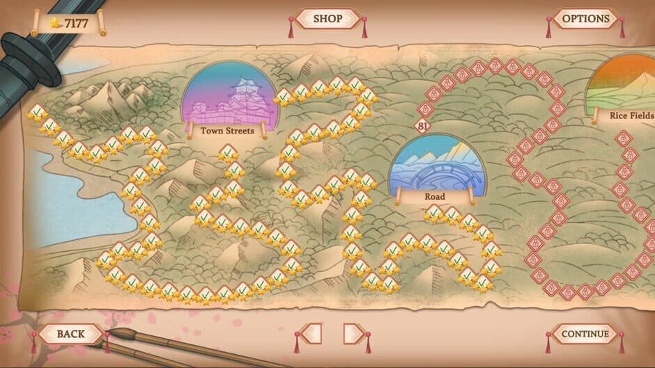 Скриншот 6 из Samurai Solitaire: Threads of Fate
